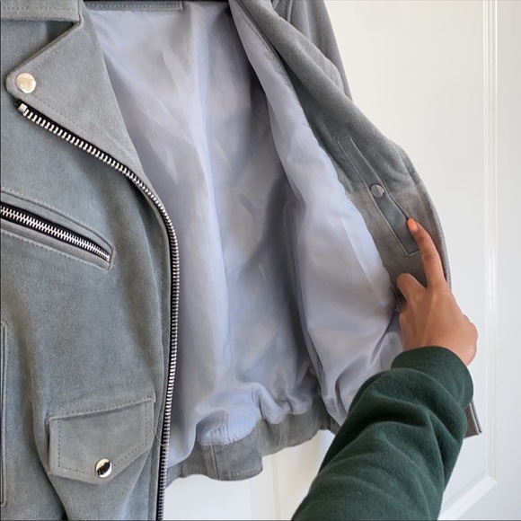 For Love & Lemons XS Understated Leather Jacket - Picture 5 of 8